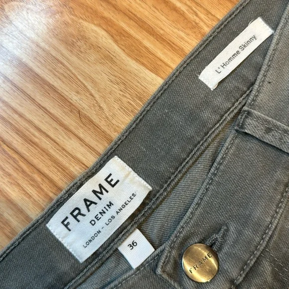 Frame Denim L’Homme Skinny jeans - 36 x 28 - worn once only for a film shoot